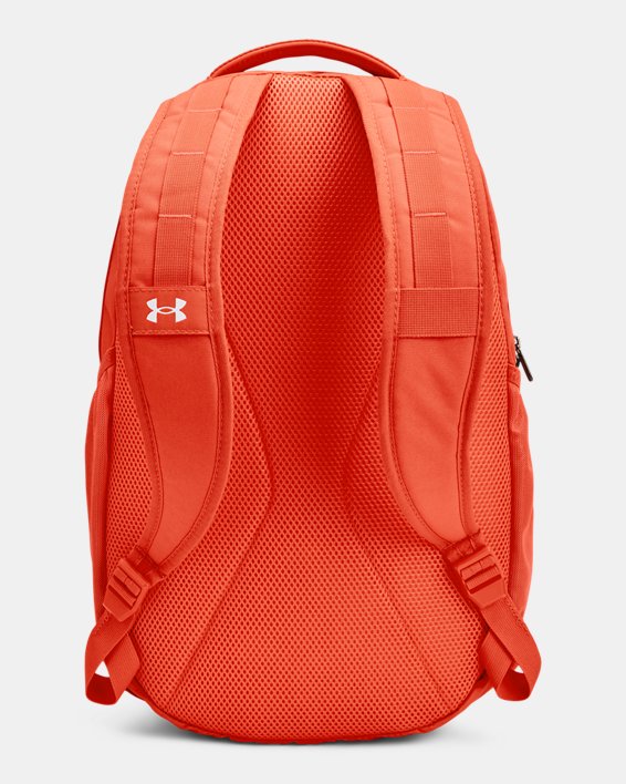 UA Hustle 5.0 Backpack, Orange, pdpMainDesktop image number 2